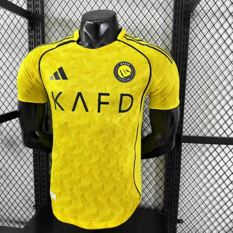 Player Version Al-nassr Riyadh Jersey 25/26 Home RONALDO Football Kit Soccer Jersey
