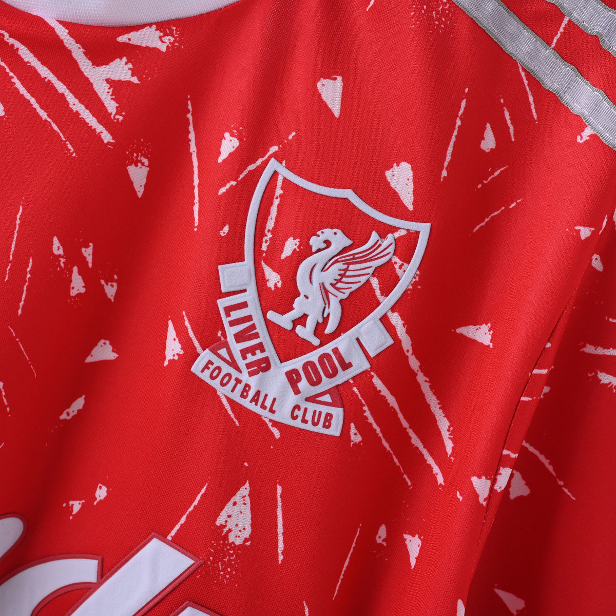 Retro Liverpool Home Jersey 1989-91 Football Kit Soccer Shirt
