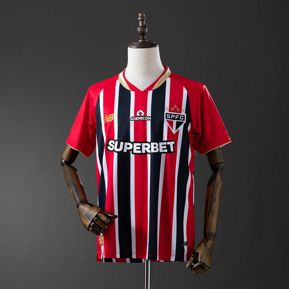 Sao Paulo Jersey 25/26 Away Kit Fans Version