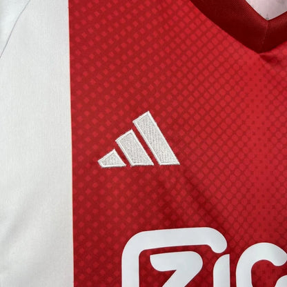 Kids Ajax Jersey 25/26 Home Football Kit Soccer Jersey
