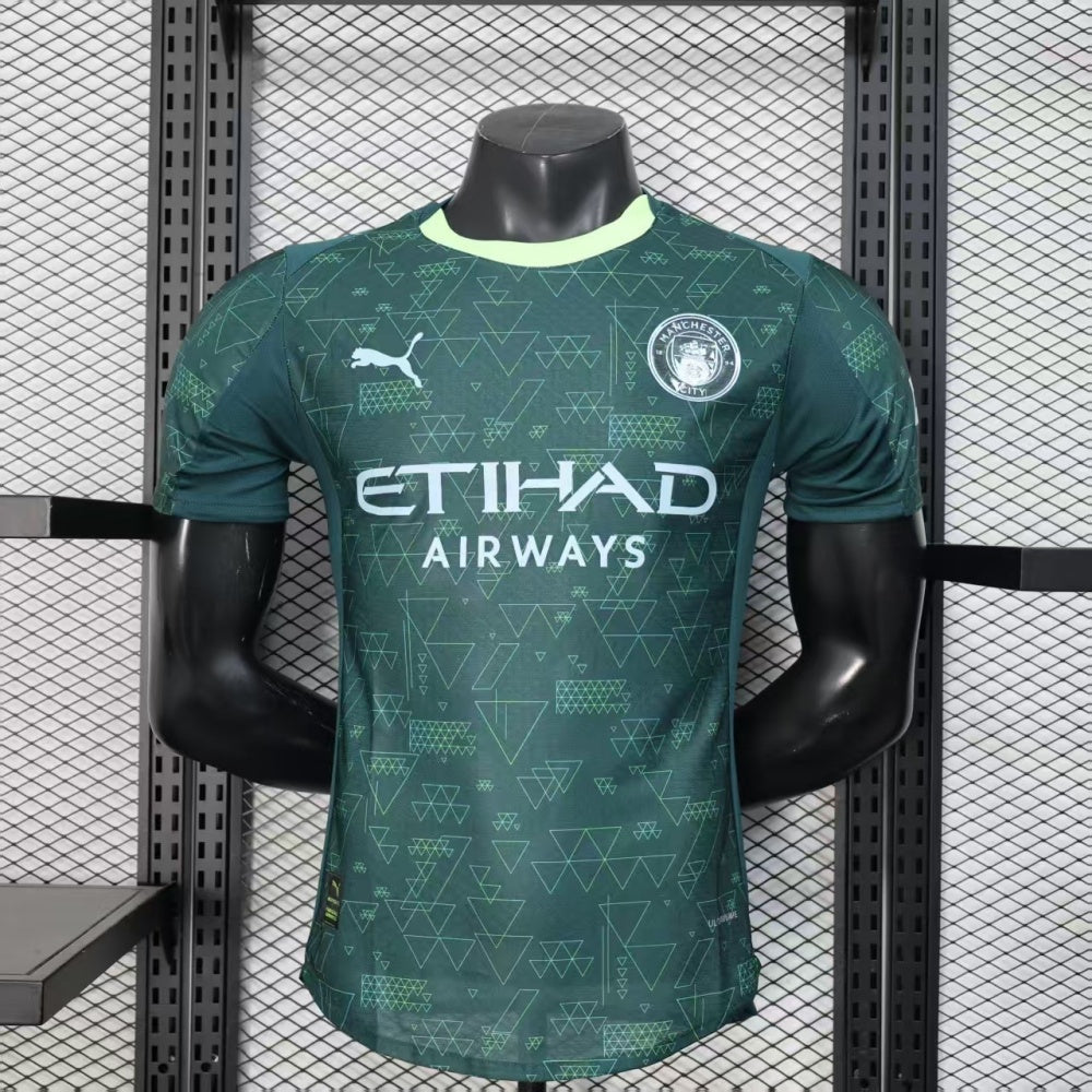 Player Version Manchester City Jersey 25/26 Fourth Football Kit Player Version