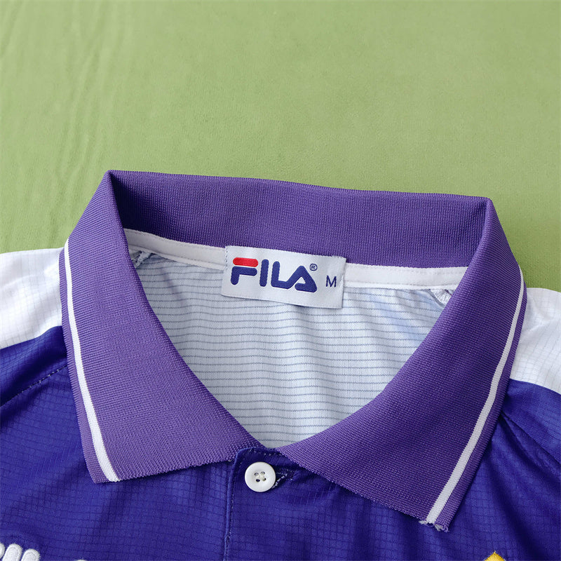 ACF Fiorentina Jersey Home Kit 1998 Retro Football Team Soccer Shirt