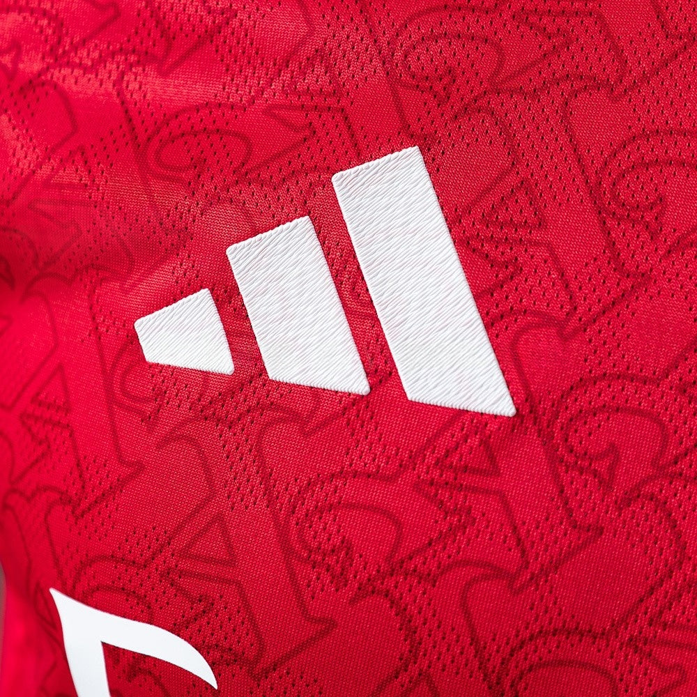 Player Version Arsenal Jersey 25/26 Home Football Kit Long Sleeves Player Version