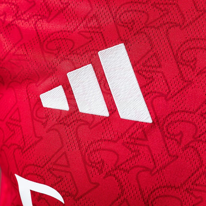 Player Version Arsenal Jersey 25/26 Home Football Kit Long Sleeves Player Version