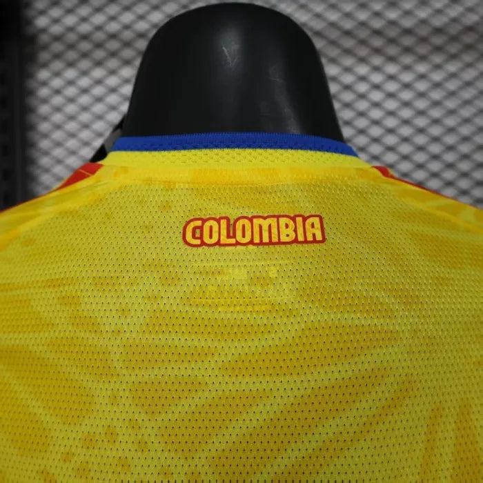 Player Version Colombia Jersey 2026 World Cup Football Kit Player Version Long Sleeves