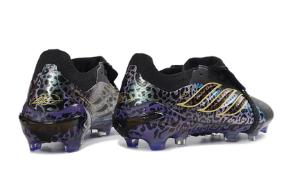Predators Elite Cleats With Tongue Purple and Black #14
