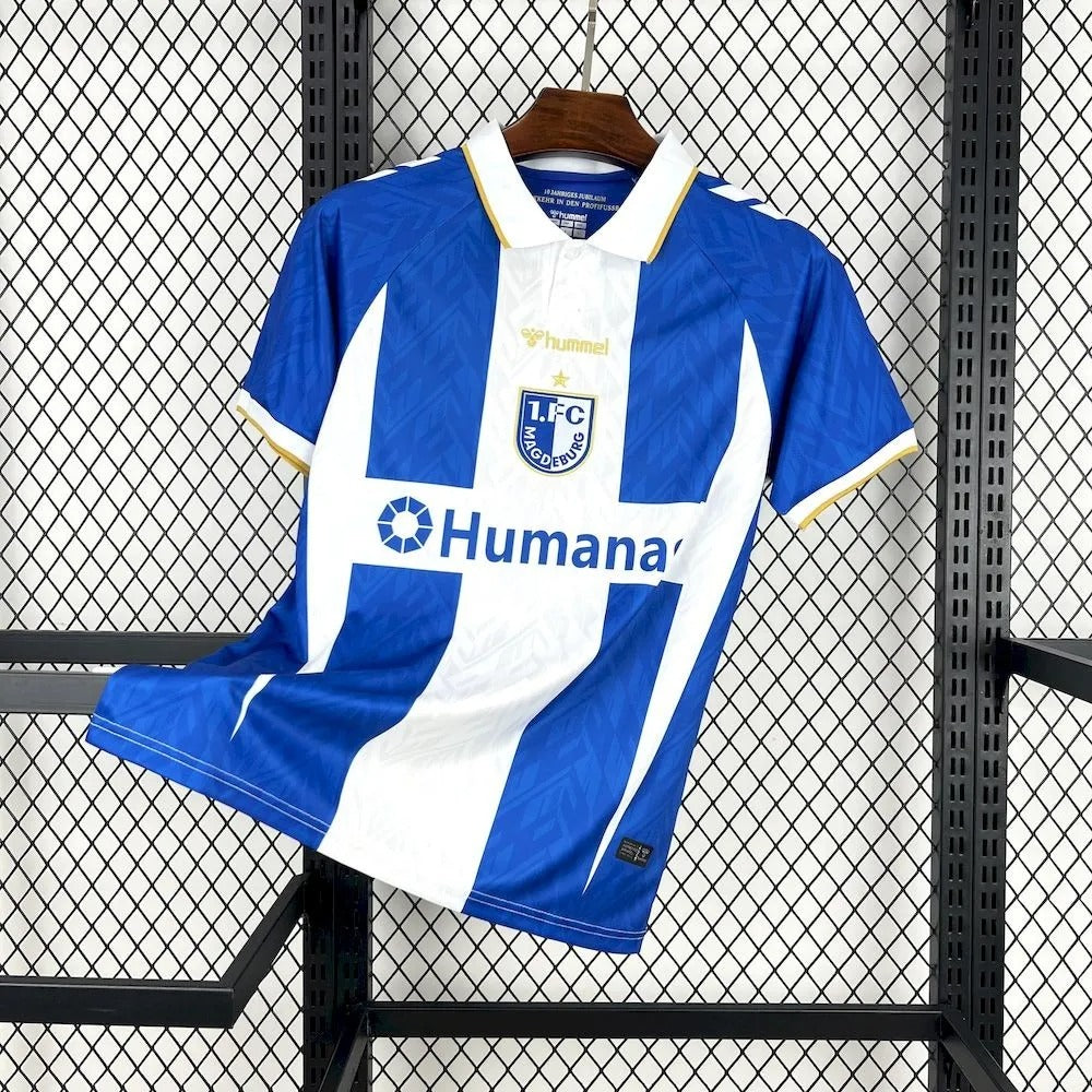 1. FC Magdeburg Jersey 25/26 Commemorative Football Kit Soccer Jersey