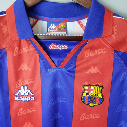 Barcelona Jersey Home Kit 1996/97 Retro
