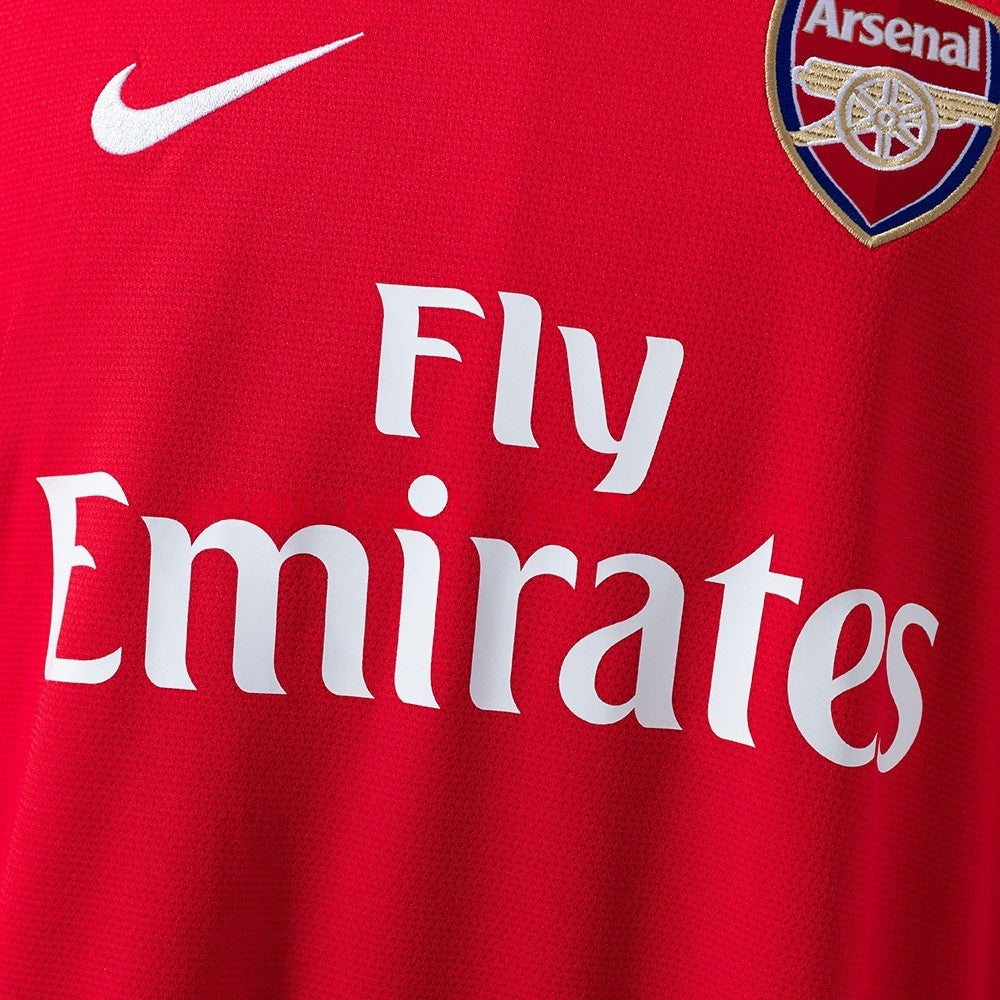 Arsenal Jersey 2012-14 Home Retro Football Kit Long Sleeves
