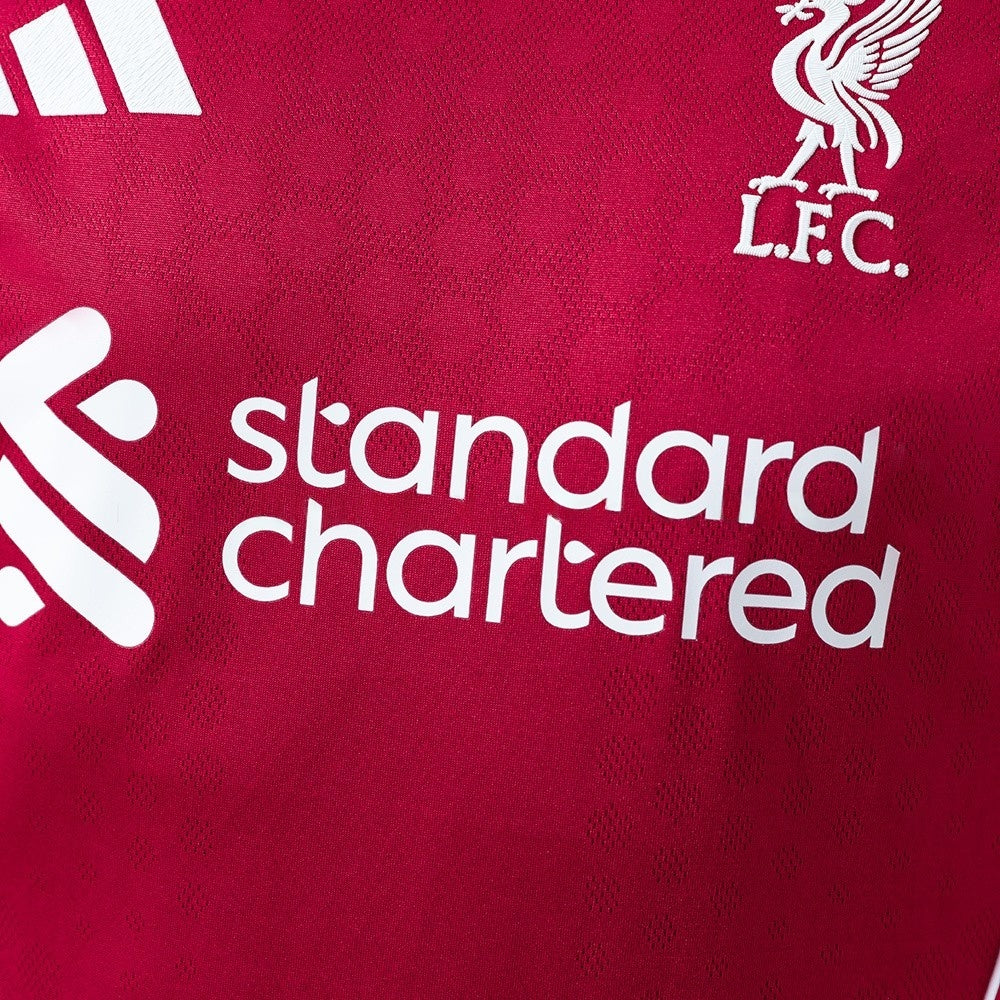 Player Version Liverpool Jersey 25/26 Home Football Kit Player Version