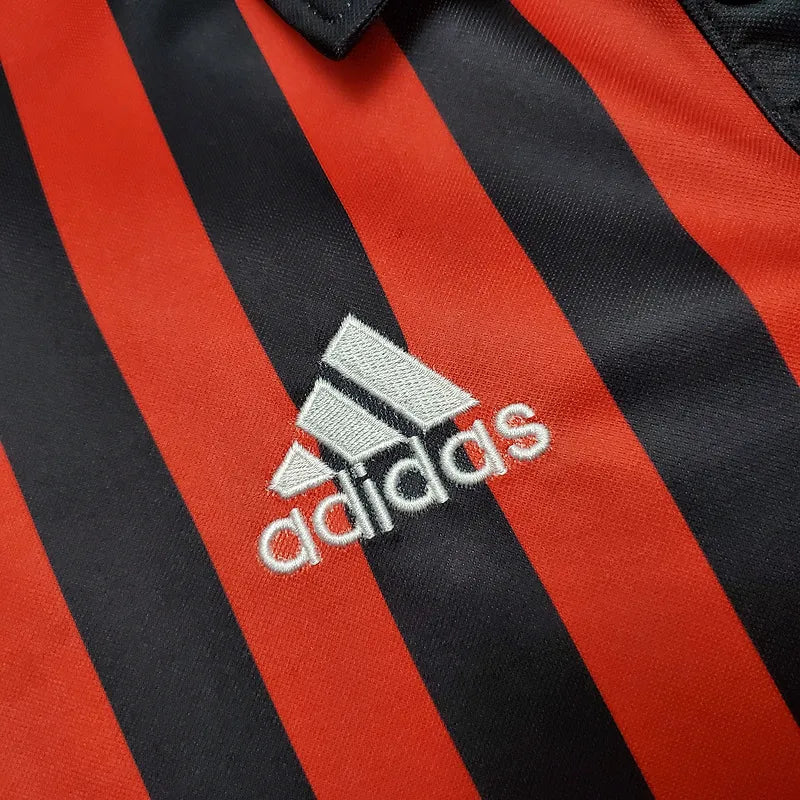 AC Milan Retro Jersey 1999/2000 Home Football Jersey Soccer Shirt