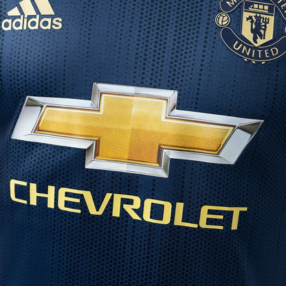 Player Version Manchester United Jersey 2018-19 Third Retro Football Kit Player Version