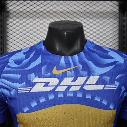 Player Version Pumas UNAM Jersey 25-26 Blue Football Kit Soccer Jersey