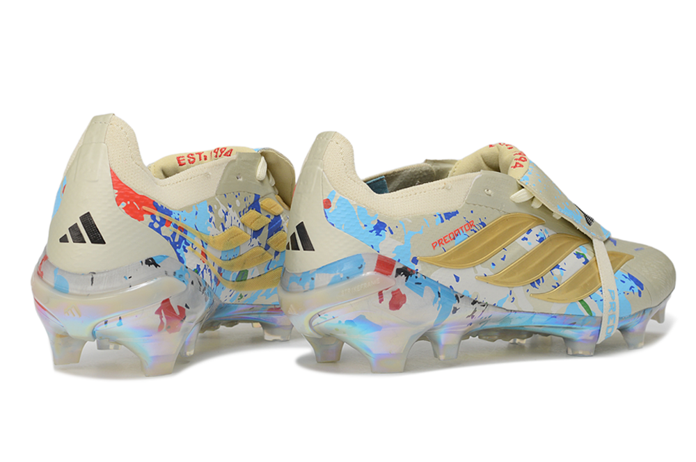 Predator Elite Cleats With Tongue Beige #19