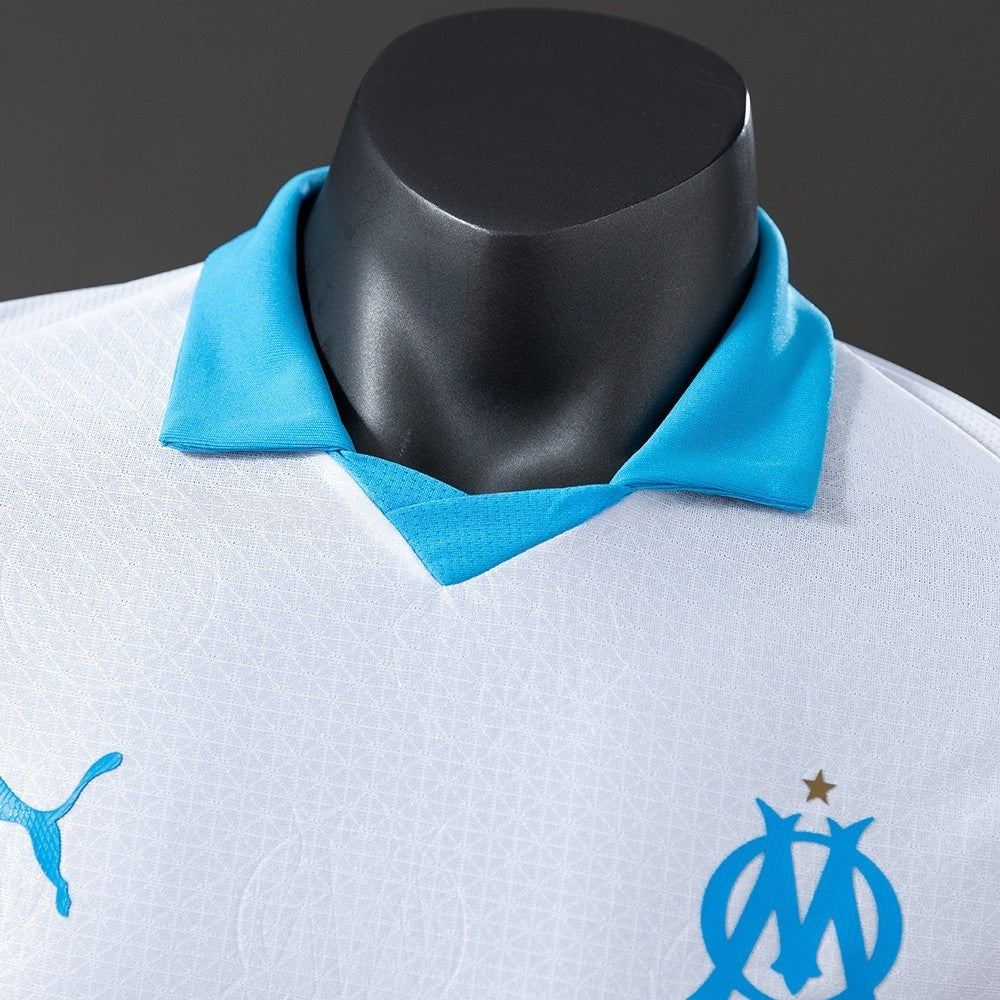 Player Version Marseille Jersey 25/26 Home Football Kit Player Version