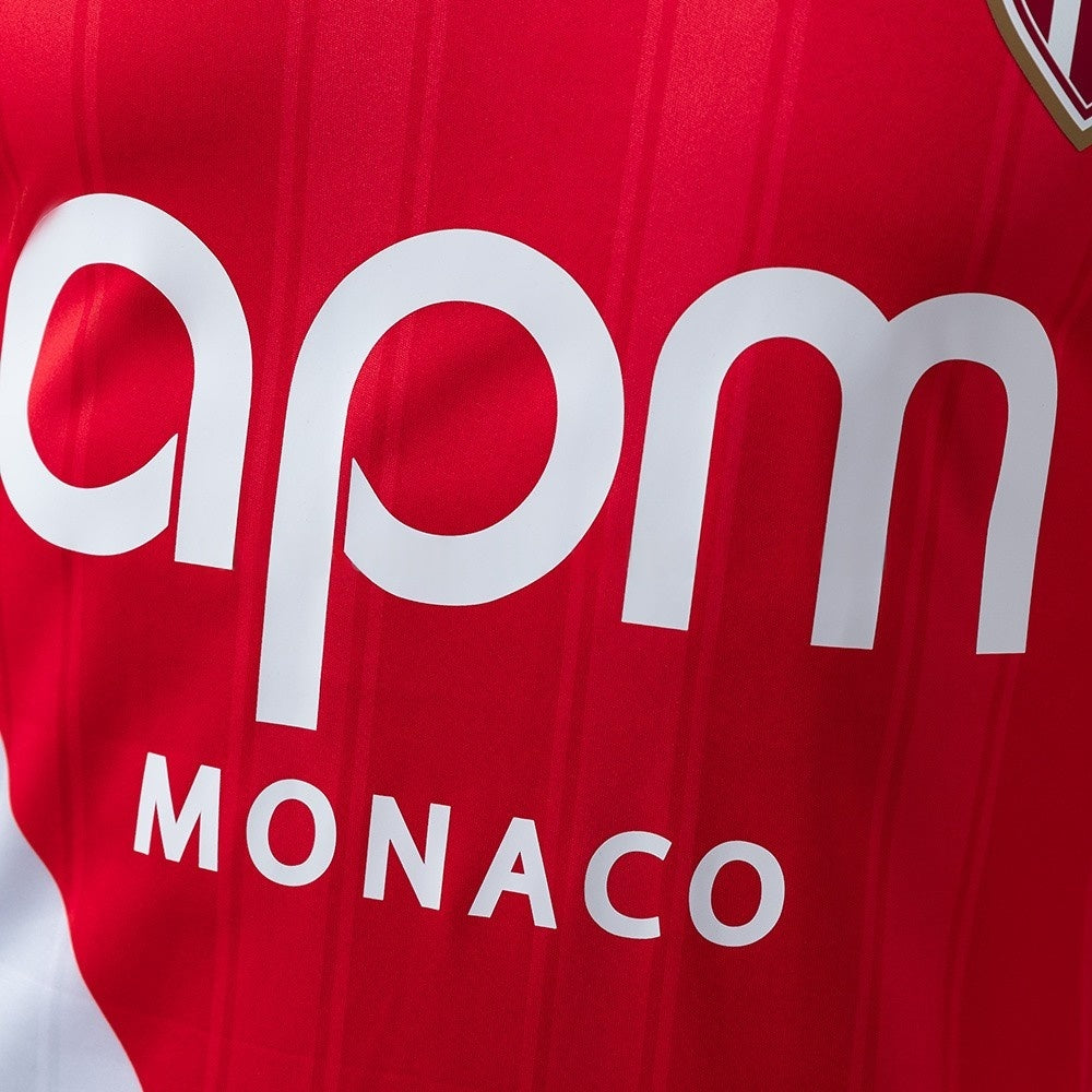 Player Version Monaco Jersey 25/26 Home Football Kit Player Version