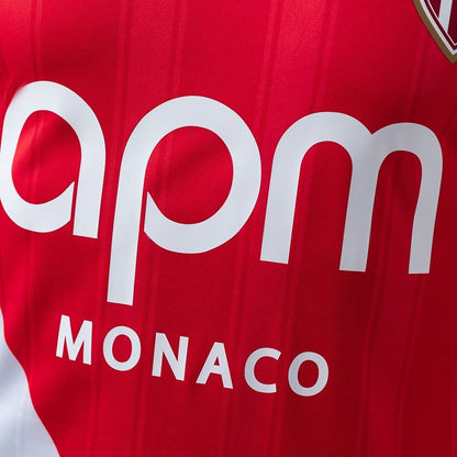 Player Version Monaco Jersey 25/26 Home Football Kit Player Version