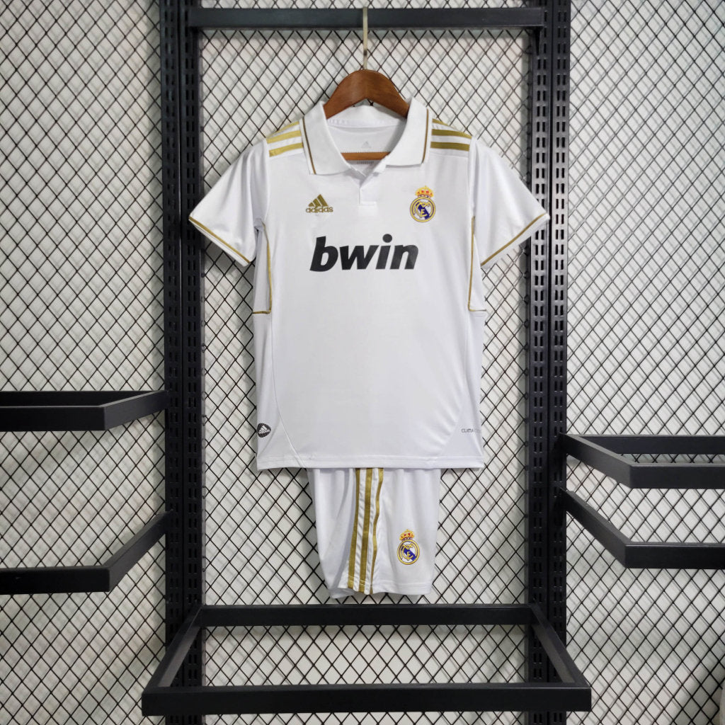 Real Madrid Jersey Home Kit 12/13 Kids Football Team Soccer Shirt
