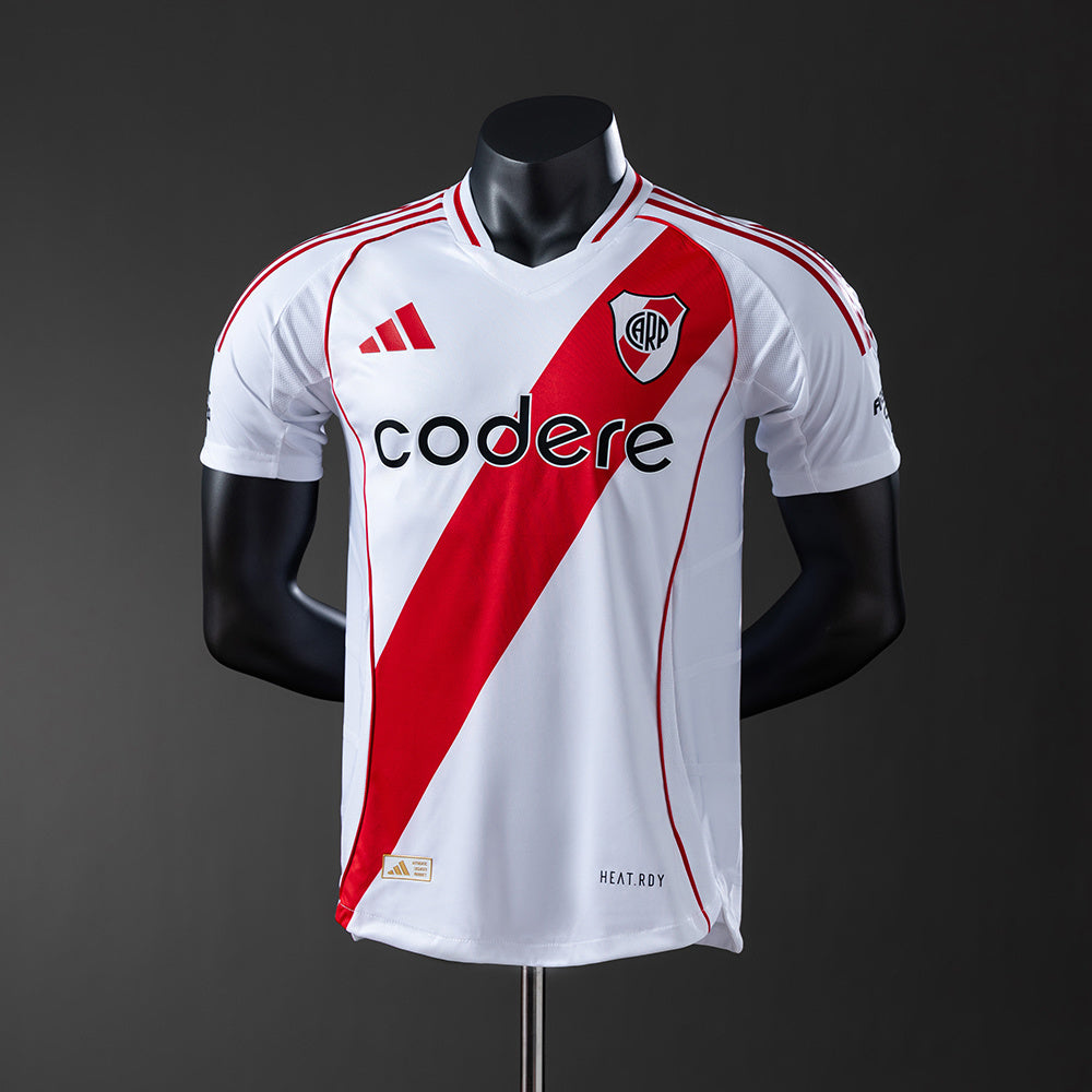 Player Version River Plate Jersey 25/26 Home Football Kit Player Version