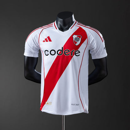 Player Version River Plate Jersey 25/26 Home Football Kit Player Version