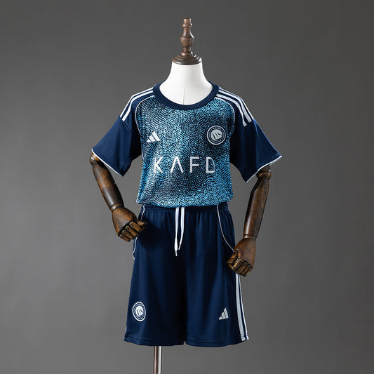 Kids Al-nassr Jersey 2025/26 Away Football Kit