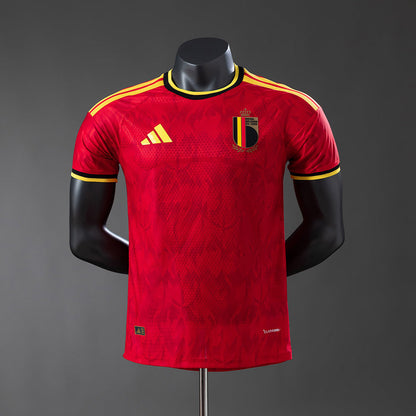 Player Version Belgium Home Jersey 2026 World Cup Player Version Football Kit Soccer Shirt