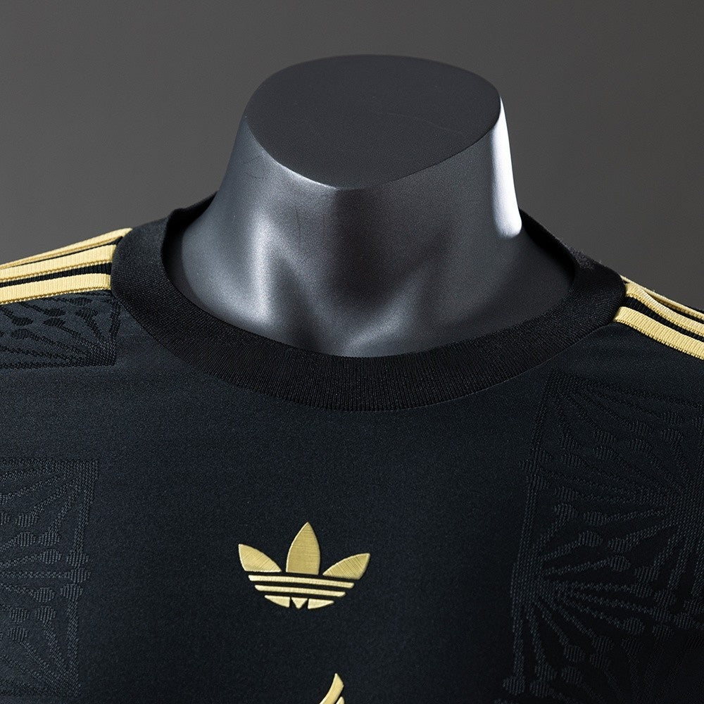 Player Version Mexico Jersey 25/26 Black Kit Player Version Long Sleeves