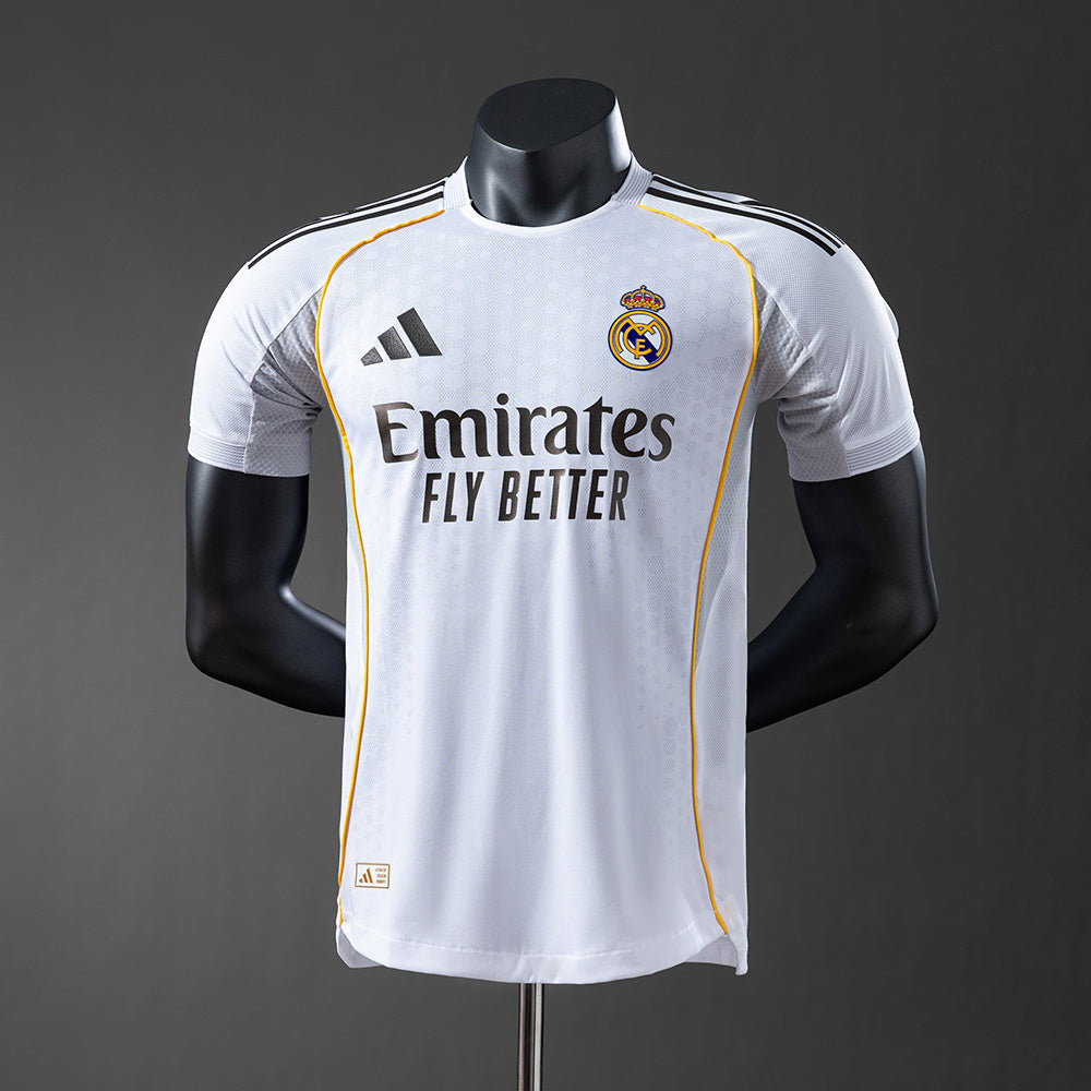 Player Version Real Madrid Jersey 25/26 Home Kit Player Version
