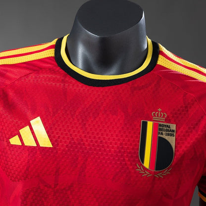 Player Version Belgium Home Jersey 2026 World Cup Player Version Football Kit Soccer Shirt