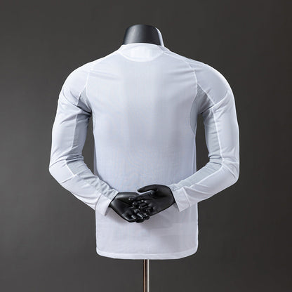 Player Version Real Madrid Jersey 25/26 Home Football Kit Long Sleeves Player Version