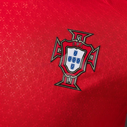 Player Version Portugal Jersey 2025/26 Home Football Kit Long Sleeves Player Version