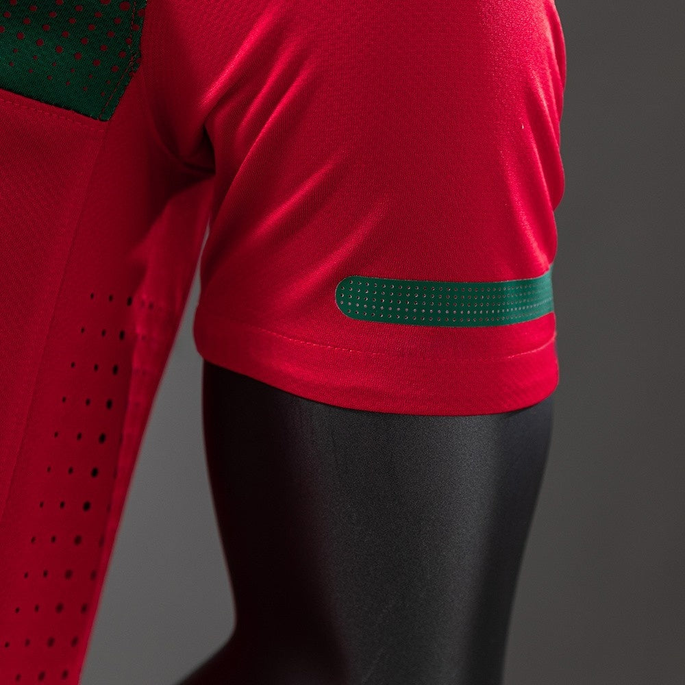 Player Version Portugal Jersey 2010 Home Retro Football Kit Player Version