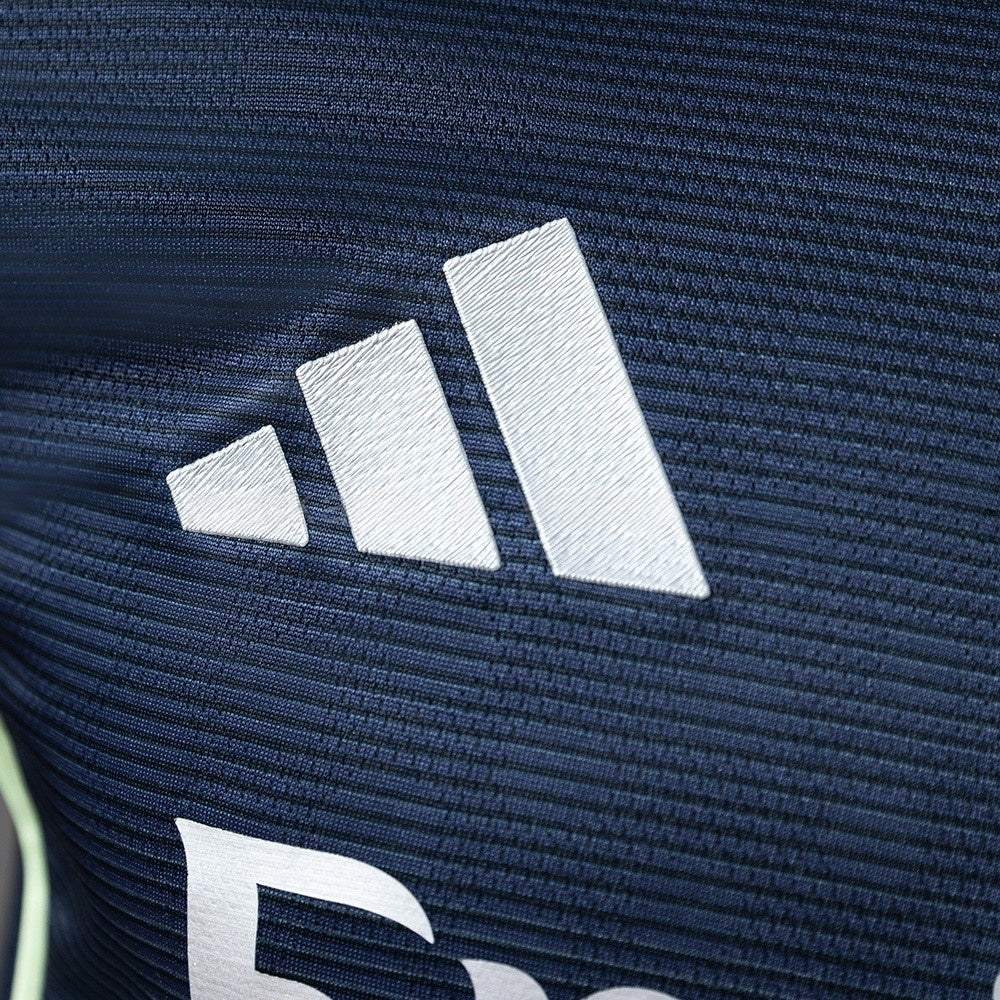 Player Version Real Madrid Jersey 25/26 Away Football Kit Long Sleeves Player Version