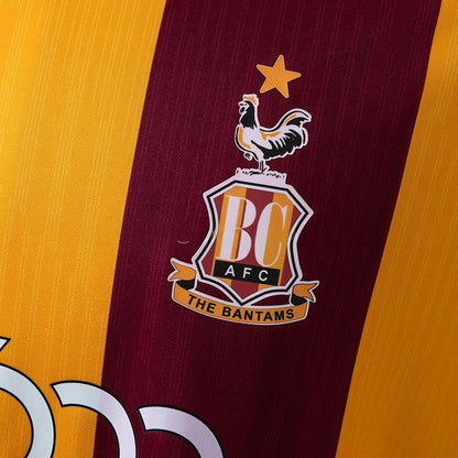 Bradford City Home Jersey 2026-2027 Football Kit Soccer Shirt