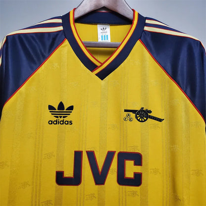 Arsenal Jersey Away Kit 1989/90 Retro