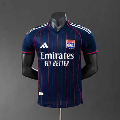 Player Version Olympique Lyonnais Jersey 25/26 Away Football Kit Player Version