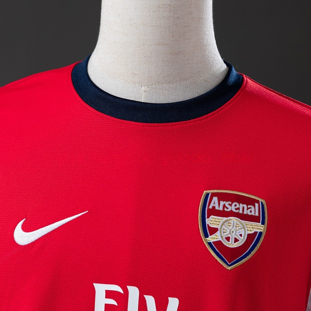Arsenal Jersey 2012-14 Home Retro Football Kit Long Sleeves