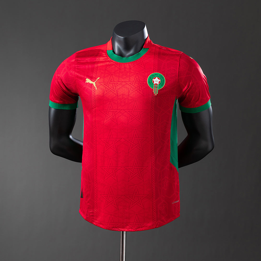 Player Version Morocco Jersey 25/26 Home Football Kit Player Version