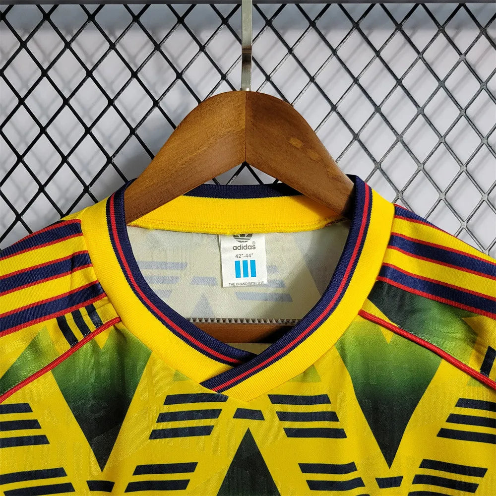 Arsenal Jersey Away Kit 1992 1993 Retro