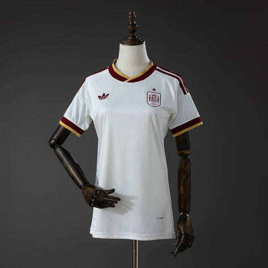 Women Spain Away Jersey 2026 World Cup Football Kit Soccer Shirt