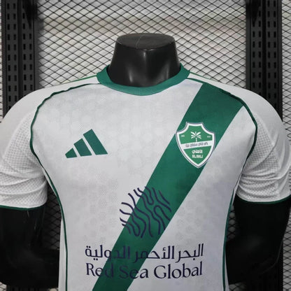 Player Version Al-ahli Jeddah Jersey 25/26 Home Football Kit Soccer Jersey