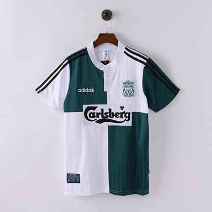 Retro Liverpool Away Jersey 1995-96 Football Kit Soccer Shirt