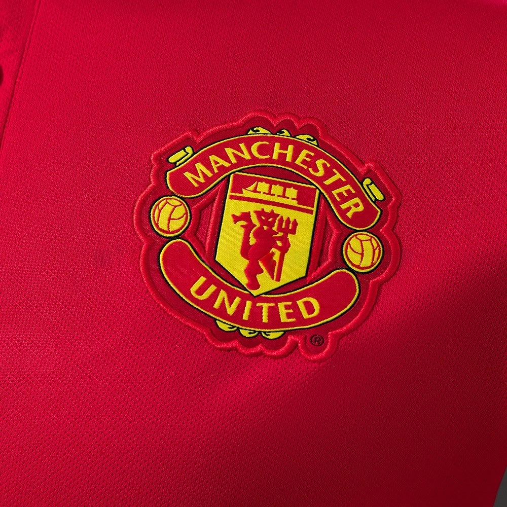 Player Version Manchester United Jersey 2013/14 Home Retro Football Kit Player Version