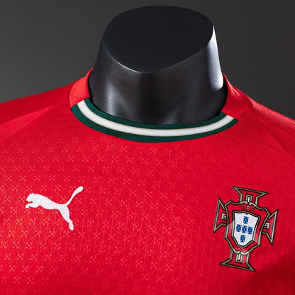 Player Version Portugal Jersey 2025/26 Home Football Kit Long Sleeves Player Version