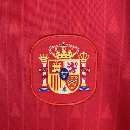 Spain Jersey Home Kit 1988 1991 Retro Football Team Soccer