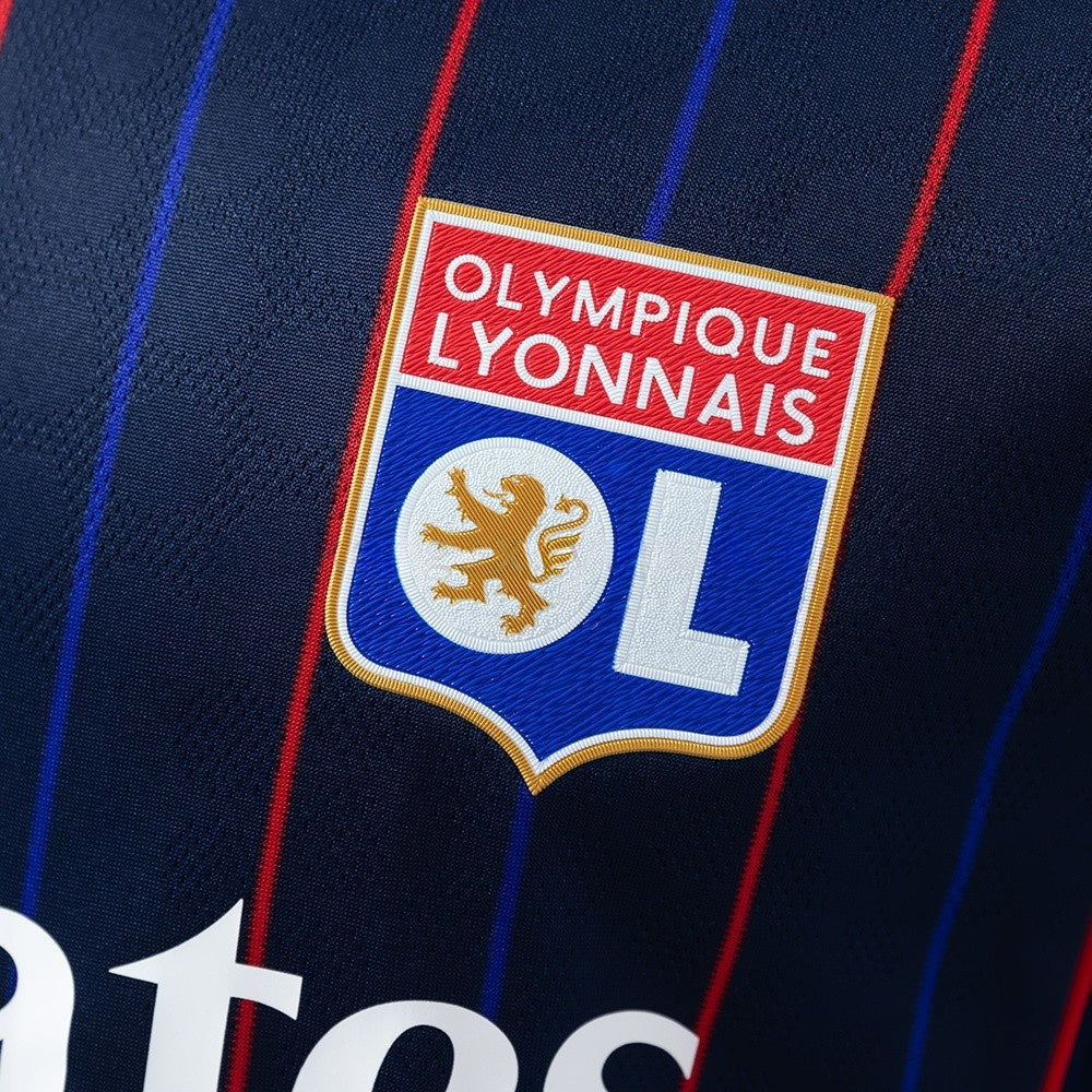 Player Version Olympique Lyonnais Jersey 25/26 Away Football Kit Player Version