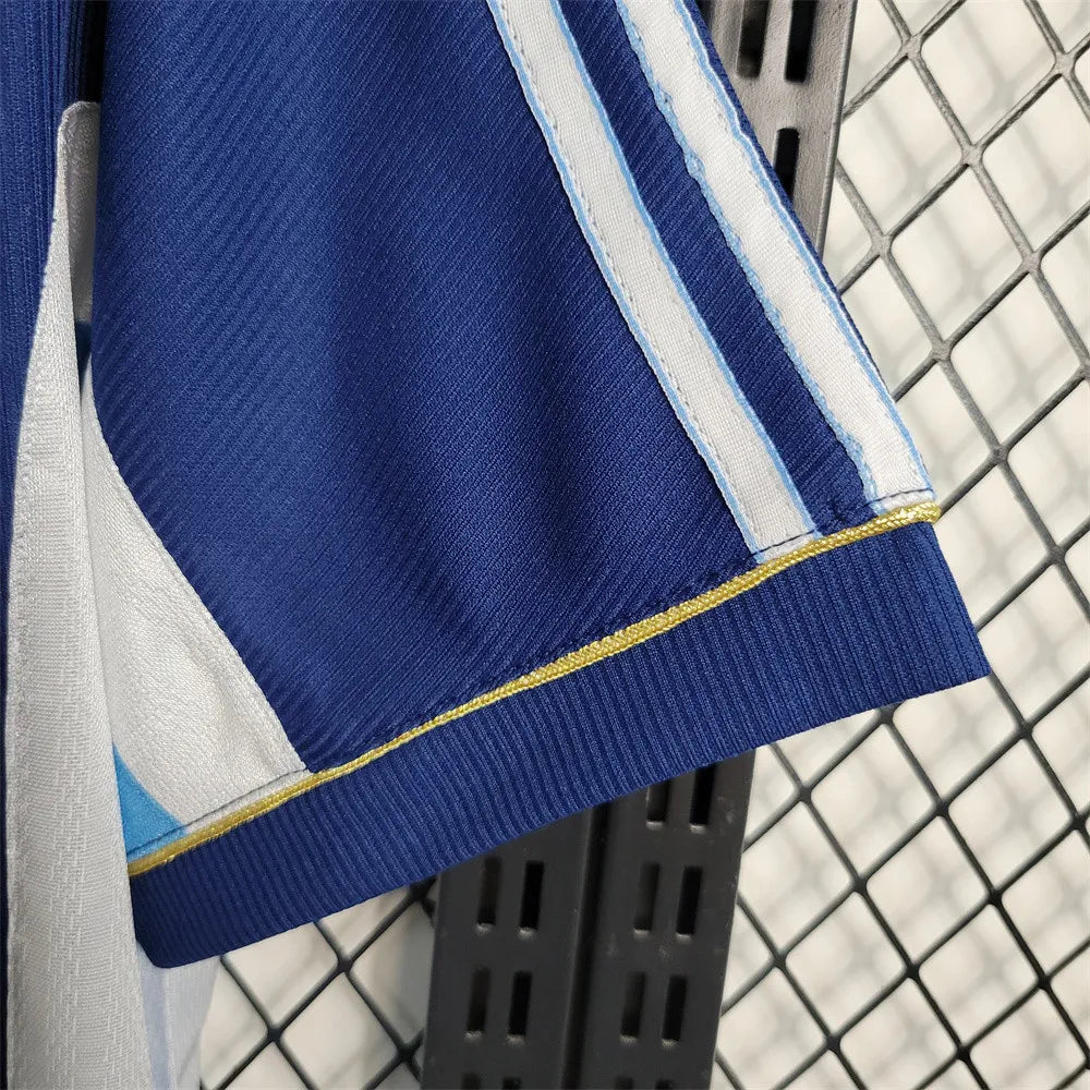 Argentina Retro Jersey 1998 Away Football Jersey Soccer Shirt