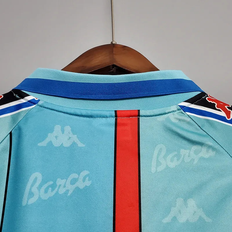 Barcelona Retro Jersey 1996/97 Away Football Jersey Soccer Shirt