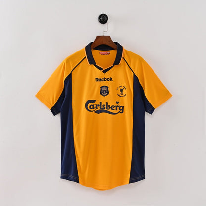 Retro Liverpool Jersey 2000-01 Third Football Kit Soccer Shirt