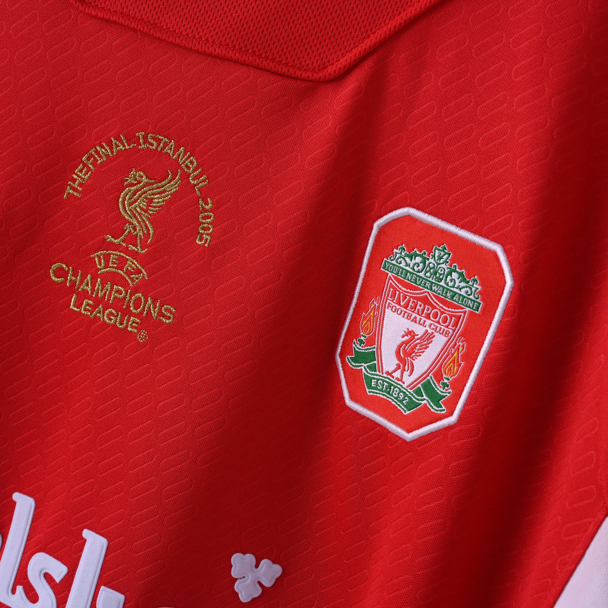 Retro Liverpool Home Jersey 2004-05 Football Kit Soccer Shirt